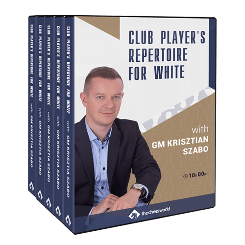 Club Player's Repertoire for White with GM Krisztian Szabo - Online Chess  Courses & Videos in TheChessWorld Store